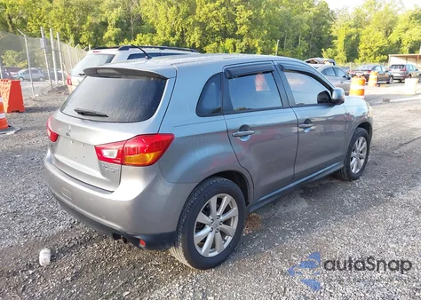 2015 Mitsubishi Outlander Sport Es from USA, damaged, VIN 4A4AP3AU7FE056590